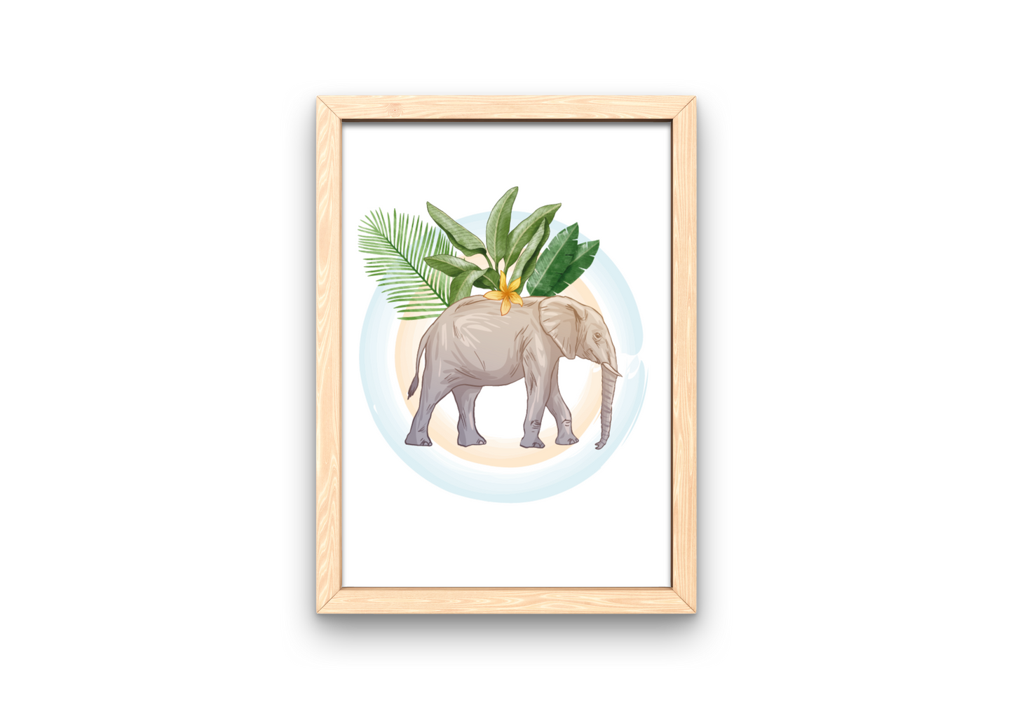 Animal Ahşap Çerçeveli 30x40 Tablo